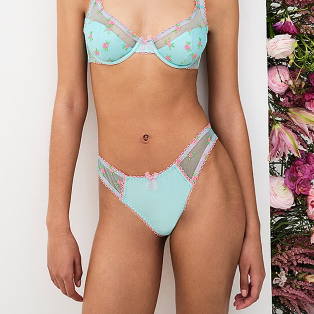 NWT For Love And Lemons Garden Party Panty S - Picture 2 of 5
